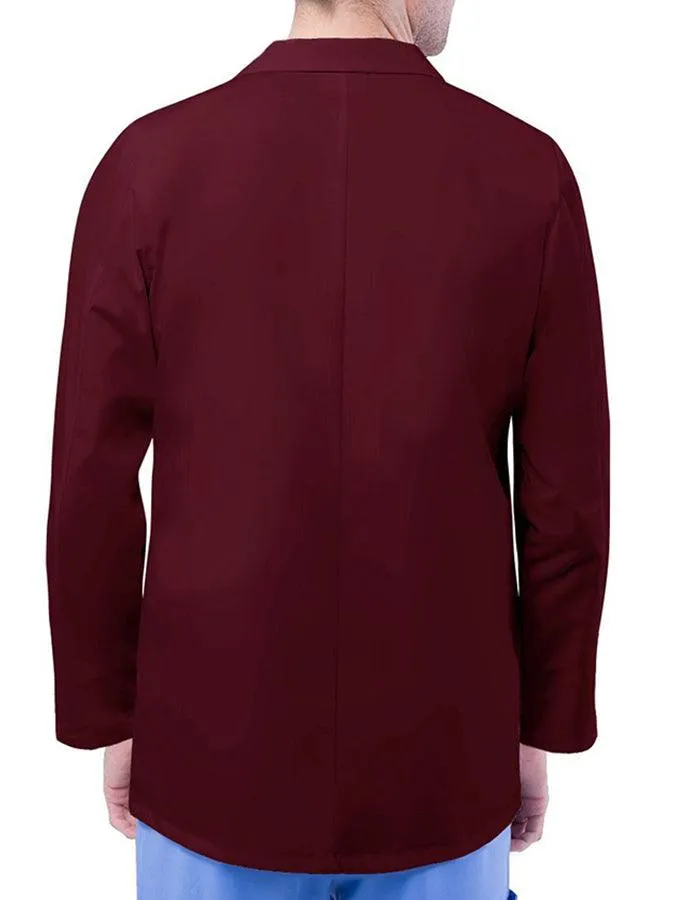 Adar 31 Inch Unisex Three Pocket Consultation Short Lab Coat