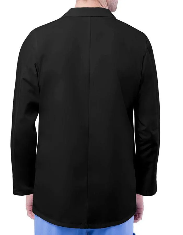 Adar 31 Inch Unisex Three Pocket Consultation Short Lab Coat