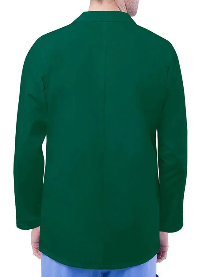 Adar 31 Inch Unisex Three Pocket Consultation Short Lab Coat