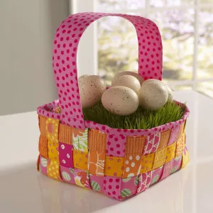 Coats & Clark Sewing Woven Easter Basket