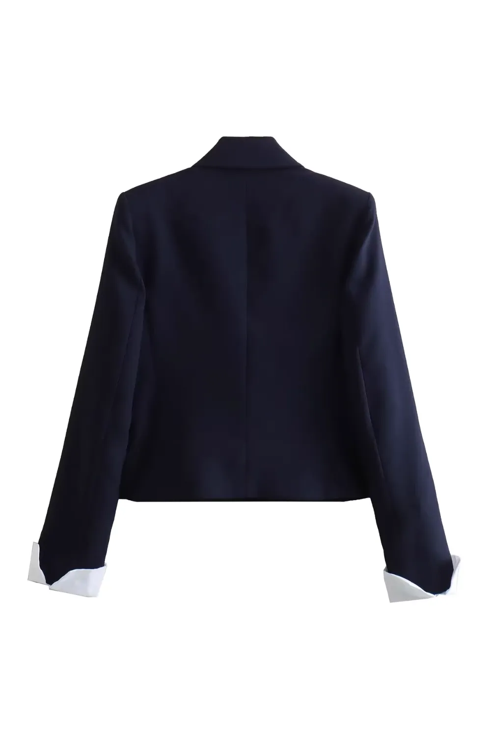 'Deborah' Patchwork Cuff Blazer
