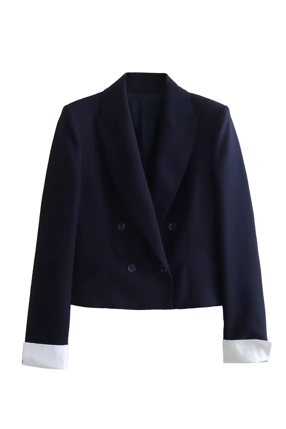 'Deborah' Patchwork Cuff Blazer