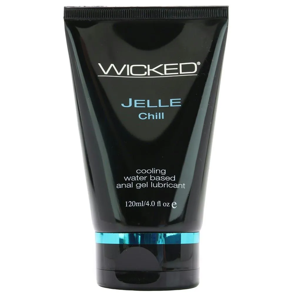 Jelle Chill Cooling Anal Lube in 4oz-120ml