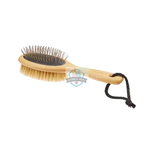 Lila Loves It Double-Sided Dog Brush